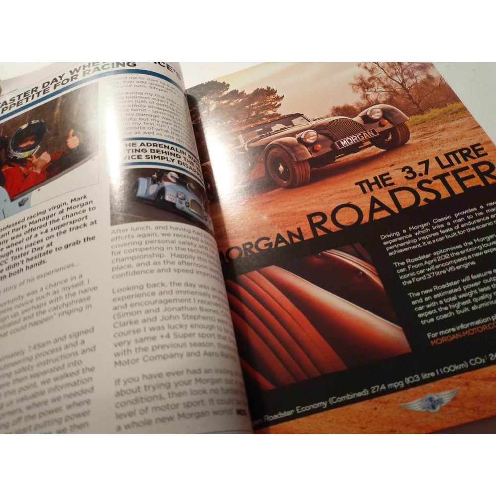 MOG Magazine May 2012 Morgan Aero Coupe World Exclusive Race Report Roadster - Picture 4 of 5